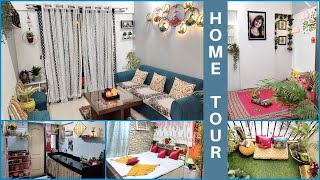 My Home Tour 🏠  2BHK Apartment Tour  Home Decoration Ideas [upl. by Ecidnak]