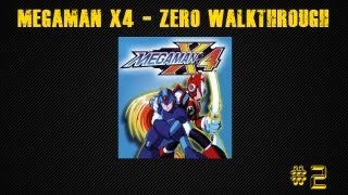 Megaman X4  Zero Walkthrough Part 2 Magma Dragoon [upl. by Hwu]