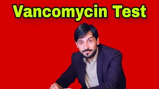 Vancomycin Test  MLT Hub with kamran [upl. by Ymmor]