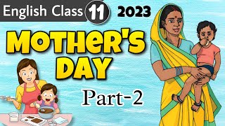 Mothers Day Class 11  Snapshots  Part2  Animated video in Hindi  Class 11 Mothers Day [upl. by Hime200]