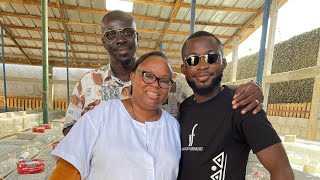 Côte d’Ivoire 🇨🇮 Mme Dominique réussit le pari de 1700 lapins en 42 jours dans son jardin [upl. by Anitrak]