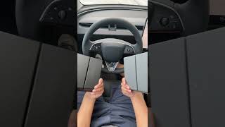 Revolutionize Your Tesla Model 3 with These Essential Console Liners TeslaLiners model3 tesla [upl. by Tiernan]