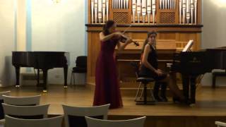 Tchaikovsky Violin Concerto Dmajor 1st mov  Marion Taira [upl. by Ennovad]