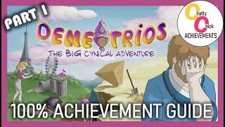 Demetrios The Big Cynical Adventure  Part 1  Achievement Walkthrough 1080p [upl. by Yrrab]