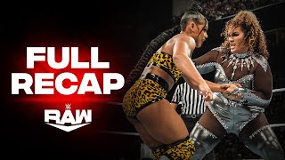 Full Raw highlights Nov 25 2024 [upl. by Braswell]