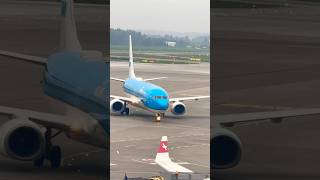 KLM Airlines arrival closer view klmroyaldutchairlines shorts [upl. by Panaggio613]