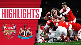 HIGHLIGHTS  Arsenal 40 Newcastle  Premier League  Feb 16 2020 [upl. by Aisya86]