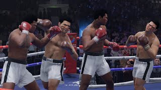 Rocky Marciano vs Muhammad Ali  Undisputed Boxing Game Player vs AI [upl. by Suirauqed]