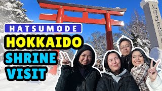 Life in Japan  Hatsumode  Shrine Visit in Hokkaido Japan  Buhay OFW [upl. by Carma]