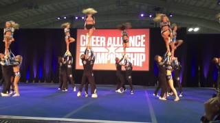 Cheer Athletics Cheetahs Cheer Alliance 2016 [upl. by Auof]