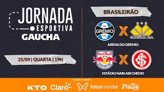 Grêmio x Criciúma e Bragantino x Inter  Brasileirão  Jornada Digital 25092024 [upl. by Maddocks743]