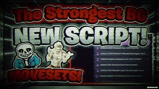 The Strongest Battlegrounds Script  Hack  AUTOFARM  MORE  SANS MOVESET PASTEBIN 2024 [upl. by Haskins539]