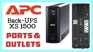 APC BackUPS XS 1500 Ports amp Outlets Ruby Rock YouTube 42 [upl. by Kendry12]