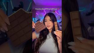 Chocolate Book Or Chocolate Eraser 🍫 asmr shorts [upl. by Notfa]