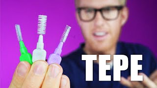 🦷 Dentist Reviews TEPE INTERDENTAL Brush Tutorial on How to Angle Use It amp Avoid Bleeding [upl. by Buffy]