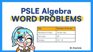 PSLE Algebra questions made easy  PSLE revision series 15 [upl. by Gayn]