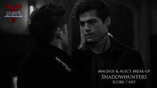 Shadowhunters  Score  OST music  Magnus and Alecs BreakUp 2x18 [upl. by Ennyleuqcaj]