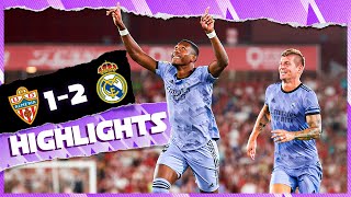 Almería 12 Real Madrid  HIGHLIGHTS  LaLiga 202223 [upl. by Idur]