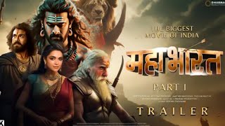 Mahabharat Part 1  Official Trailer  SS Rajamouli  Prabhas Amitabh B Ranveer Deepika [upl. by Boigie]