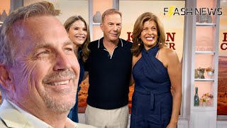 Kevin Costner Interested In Dating Hoda Kotb [upl. by Nairahcaz]