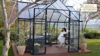 Victory Orangery Garden Chalet Greenhouse Kit  Canopia by Palram [upl. by Arlyn]