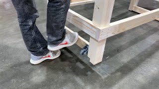 Diy Workbench Casters shorts [upl. by Richard]