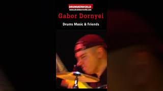 Gabor Dornyei SHORT from Drums Music and Friends  gabordornyei drummerworld [upl. by Nissensohn]