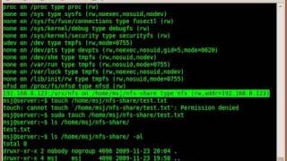 How to mount NFS Share to your Workstation [upl. by Rains]