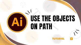 How to use new Objects on Path Tool in Adobe illustrator 2025 to distribute objects [upl. by Maribelle]