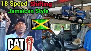 MRSmooth Working The 18 Speed with Jakes 3406E Jamaican STYLE [upl. by Drexler]