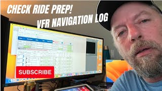 Private Pilot Check Ride Prep  VFR Navigation Log [upl. by Nylrats]