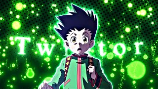 Gon and Killua see the world tree Twixtor  Rsmb Clips For Editing [upl. by Nguyen337]