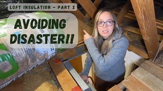 AVOIDING DISASTER  Loft Insulation  Part 2  1960s Home Renovation  S1 Ep4 [upl. by Jarl]