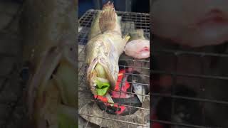 GRILL FISH  GRILL A WHOLE FISH ON A CHARCOAL GRILL  10 MINS RECIPE [upl. by Milli60]