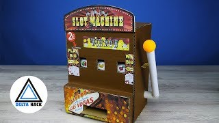 Mechanical Casino Slot Machine  DIY [upl. by Thynne641]