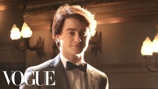 Behind the Scenes with Daniel Radcliffe  Vogue Diaries [upl. by Deeyn]