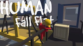 CONSTRUCTION LEVEL  Human Fall Flat Gameplay Lets Play Steam Version [upl. by Enyehc]