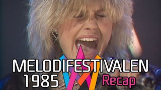 Melodifestivalen 1985 – Recap [upl. by Tanner]