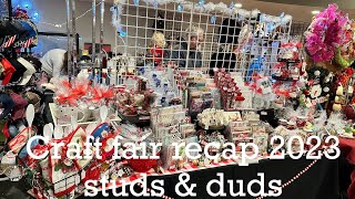 Craft fair recap Studs and Duds 2023 craftfair craftfairideas craftevent [upl. by Kellyn199]