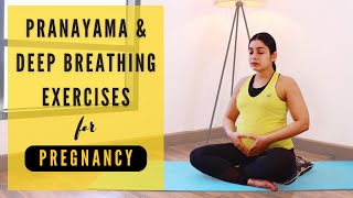 Pranayama for Pregnant Women  20 mins Daily Deep breathing exercises for Pregnancy  All Trimesters [upl. by Vine]