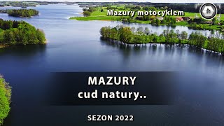 Mazury cud natury Warmia i Mazury motocyklem 2022 4K [upl. by Alemak333]