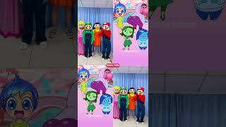 INSIDE OUT 2 SUPER MARIO amp SQUID GAME DANCE PARTY video parody of shortstoon insideout2 [upl. by Malkin]