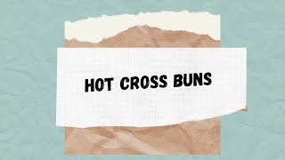 How To Make Hot Cross BunsStep by Step Cross Buns Recipe [upl. by Enaz195]