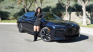 2024 BMW i7 xdrive 60  21quot M Wheels  BMW review with Elnaz [upl. by Lebam]