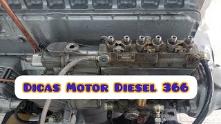 Dicas valiosas Motor Diesel 366 [upl. by Noram466]