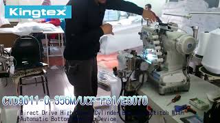 Kingtex CTD9011EG070  Auto Hemming Interlock Work Station [upl. by Suriaj916]