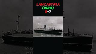 RMS Lancastria 🆚 RMS Laconia ships edit shorts vs [upl. by Sarad]