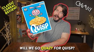 Is Quisp the retro cereal king Expert cereal review [upl. by Napas137]