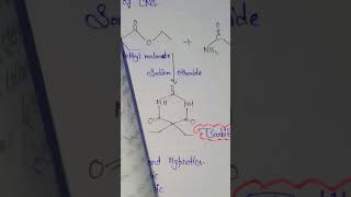 Synthesis of DIAZEPAM Their mechanism of action and uses😇 💫shortvideo synthesis bpharmacy [upl. by Eisset]