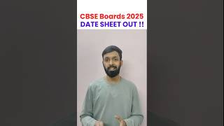 CBSE Date Sheet 2025  CBSE Board Exams 2025 Latest News  CBSE Board Date Sheet 2025 shorts [upl. by Ahsinwad]